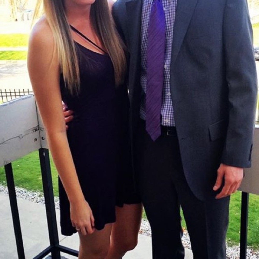 Purple dress